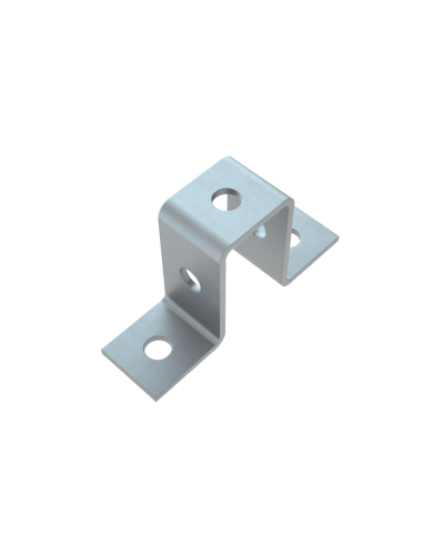 Прямоугольная скоба для страт-профиля 41х72 мм HD КМ-профиль (PS41-72 HD) в Кемерово Держатели, клипсы, скобы Pintop.ru