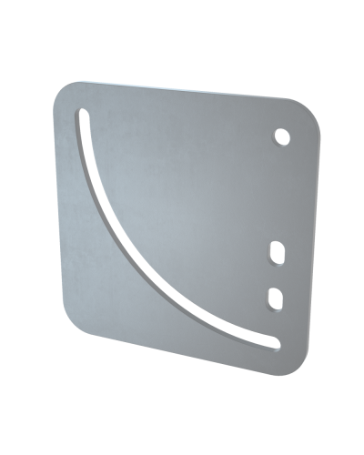 Пластина поворотная универсальная HD85 КМ-профиль (PPU HD85) в Кемерово Аксессуары для лотков Pintop.ru