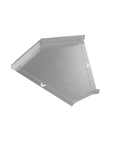 Угол горизонтальный 45 гр. 50х500 мм ПЛЮС HD85 КМ-профиль (GLplus45-50-500 HD85) в Кемерово Аксессуары для лотков Pintop.ru