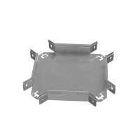 Х-разветвитель 50х100 мм "ПЛЮС" КМ-Профиль (XDplus50-100)