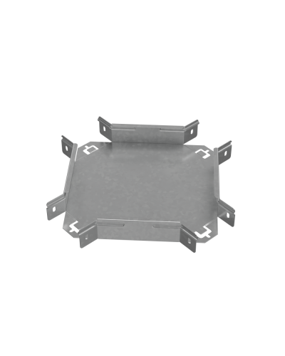 Х-разветвитель 50х100 мм ПЛЮС HD КМ-Профиль (XDplus50-100 HD) в Кемерово Аксессуары для лотков Pintop.ru