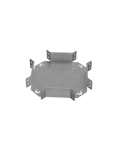 Х-разветвитель 80х150 мм ПЛЮС HD85 КМ-профиль (XDplus80-150 HD85) в Кемерово Аксессуары для лотков Pintop.ru