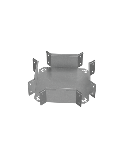 Х-разветвитель 100х100 мм ПЛЮС HD85 КМ-профиль (XDplus100-100 HD85) в Кемерово Аксессуары для лотков Pintop.ru