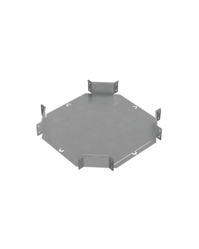 Х-разветвитель 100х400 мм ПЛЮС INOX304 КМ-Профиль (XDplus100-400 INOX304) в Кемерово Аксессуары для лотков Pintop.ru