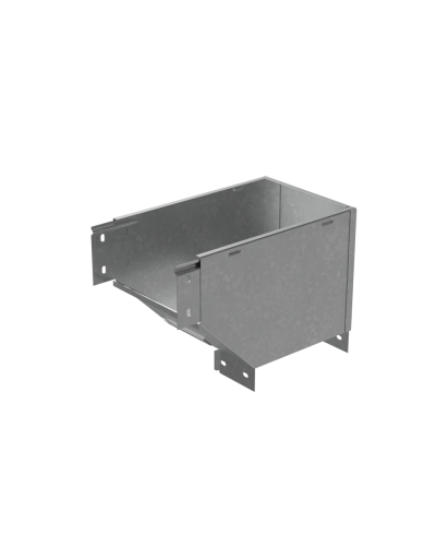 Угол вертикальный внешний R 100х200 мм с разворотом трассы на 90 гр. ПЛЮС HD КМ-Профиль (VLPDplus90-100-200-R HD) в Кемерово Аксессуары для лотков Pintop.ru