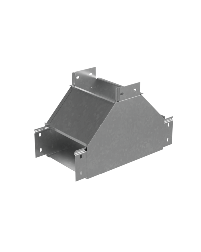 Т-отвод вертикальный вверх 100х100 мм ПЛЮС HD85 КМ-профиль (TDNplus100-100 HD85) в Кемерово Аксессуары для лотков Pintop.ru