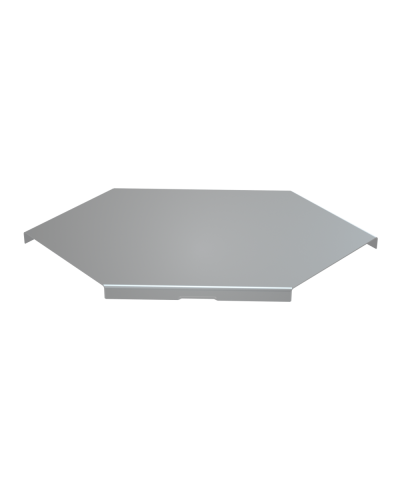 Крышка горизонтального угла 90 гр. 200 мм КМ-Профиль (KGL90-200) в Кемерово Аксессуары для лотков Pintop.ru