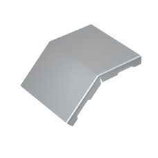 Крышка внешнего вертикального угла 45 гр. 50 мм КМ-Профиль (KVL45-50)