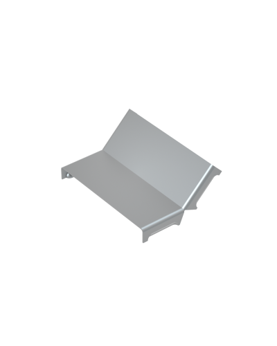 Крышка внутреннего вертикального угла 45 гр. 200 мм КМ-Профиль (KNL45-200) в Кемерово Аксессуары для лотков Pintop.ru