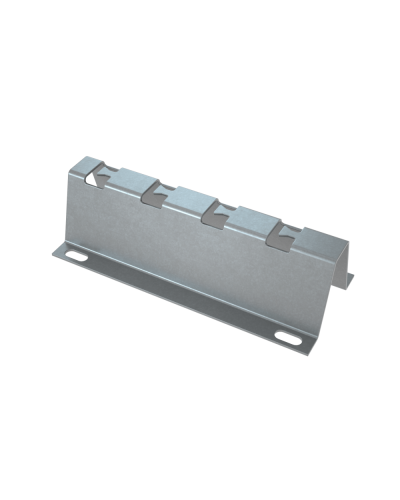 Универсальная скоба безвинтовая 400 мм INOX304 КМ-Профиль (USBV400 INOX304) в Кемерово Держатели, клипсы, скобы Pintop.ru