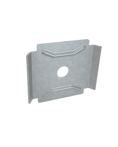 Фиксатор площадка INOX304 КМ-Профиль (FP INOX304) в Кемерово Аксессуары для лотков Pintop.ru