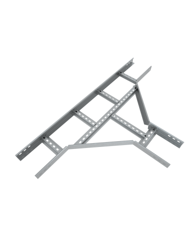 Т-отвод лестничный 100х400х1,5 мм HD КМ-Профиль (LTD100-400-1.5 HD) в Кемерово Аксессуары для лотков Pintop.ru
