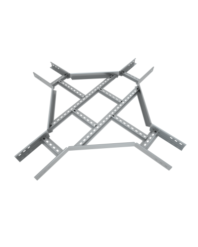 Х-разветвитель лестничный 70х100х1,5 мм HD85 КМ-профиль (LXD70-100-1.5 HD85) в Кемерово Аксессуары для лотков Pintop.ru