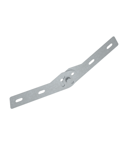 Шарнирный соединитель лестничного лотка 50 мм Быстрый монтаж HD КМ-Профиль (LSHS1 HD) в Кемерово Аксессуары для лотков Pintop.ru