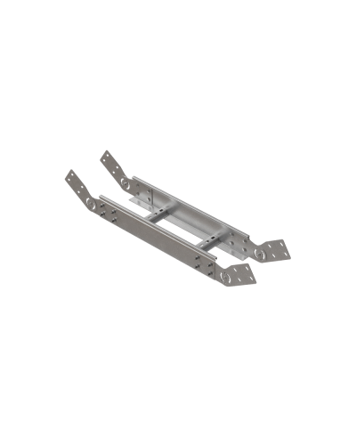 Вертикальный шарнирный угол 100х800х1,5 мм HD85 N КМ-профиль (LSHL100-800-1.5 HD85 N) в Кемерово Аксессуары для лотков Pintop.ru