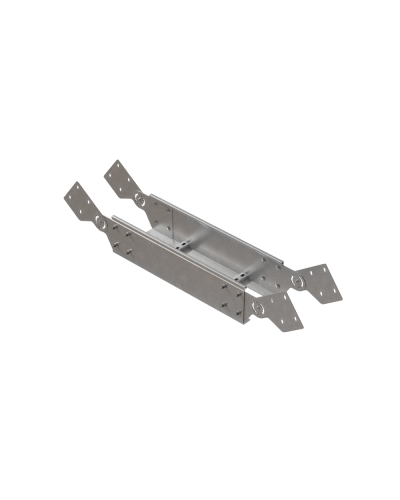 Вертикальный шарнирный угол 150х150х1,5 мм HD N КМ-профиль (LSHL150-150-1.5 HD N) в Кемерово Аксессуары для лотков Pintop.ru