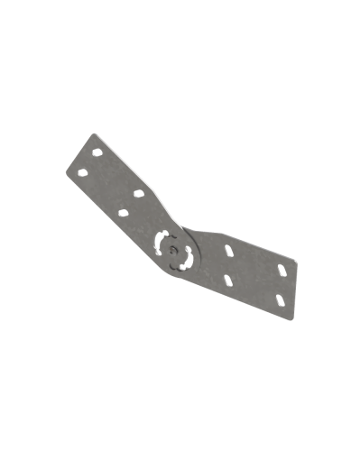 Комплект шарнирных соединителей для лестничного лотка H100 s:1,2 мм N КМ-профиль (LSH3 N) в Кемерово Аксессуары для лотков Pintop.ru