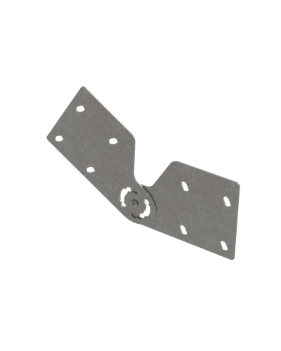 Комплект шарнирных соединителей для лестничного лотка H150 s:2,0 мм HD85 N КМ-профиль (LSHU4 HD85 N) в Кемерово Аксессуары для лотков Pintop.ru