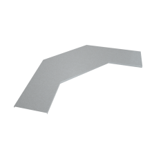Крышка лестничного горизонтального угла 90 гр. 100 мм КМ-Профиль (KLGL90-100)