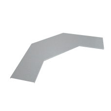 Крышка лестничного горизонтального угла 90 гр. 100 мм HD КМ-Профиль (KLGL90-100 HD)