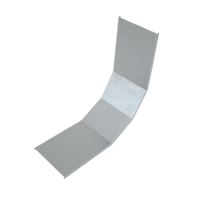 Крышка лестничного вертикального внутреннего угла 90 гр. 200 мм КМ-Профиль (KLNL90-200)