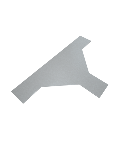 Крышка лестничного Т-отвода 150 мм INOX304 КМ-Профиль (KLTD150 INOX304) в Кемерово Аксессуары для лотков Pintop.ru