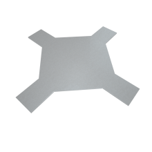 Крышка лестничного Х-разветвителя 500 мм HD85 КМ-профиль (KLXD500 HD85)