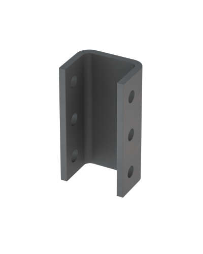 Крепление для профиля 50х35 мм приварное БП КМ-Профиль (KPP(бп)) в Кемерово Аксессуары для лотков Pintop.ru