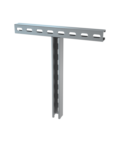 Крепление к двутавровой балке Т-образное 400х200 мм КМ-Профиль (KTS200) в Кемерово Аксессуары для лотков Pintop.ru