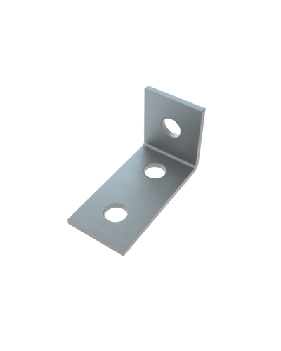 Уголок удлиненный (3 отверстия) HD КМ-Профиль (USG3 HD) в Кемерово Аксессуары для лотков Pintop.ru