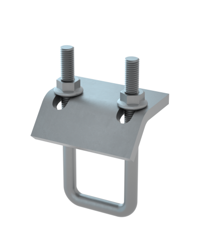 Зажим балочный усиленный 41 21-42 М8 КМ-Профиль (ZBU41 21-42 M8) в Кемерово Крепеж Pintop.ru