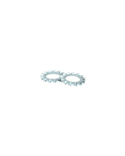 Шайба зубчатая М8 DIN 6798 A (упак. 200 шт) КМ-Профиль (SHZ8) в Кемерово Аксессуары для лотков Pintop.ru