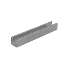 Лоток неперфорированный 100х100х0,7 L2500 мм "Стандарт ПЛЮС" INOX304 КМ-Профиль (LNEplus100-100-0.7-2500 INOX304)