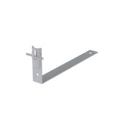 Черепичный держатель зажимной на обрешётку для прутка Ø 5-8 мм L380 мм H100 мм КМ-Профиль (CDZO-L380-D5-8)