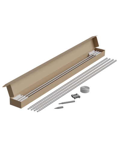 Комплект заземления из 6 стержней Ø 16 мм L=1,5 м TD КМ-Профиль (KTZ-D16-6 TD) в Кемерово Монтажные материалы Pintop.ru