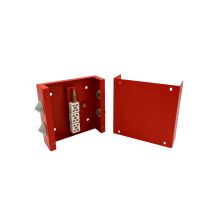 Коробка распределительная огнестойкая КРОПС, IP41, габаритные размеры 200х200х80 мм, для кабелей сечением до 10 мм2, 12 клемм КМ-Профиль (FRJB-KM-ST3-10-12-КРОПС-IP41)