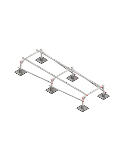 Опорная конструкция для установки оборудования TECHNORAPTOR STEELFOOT 1000х3000 HD КМ-профиль (KM-TR-STF-SSEI-1000-3000 HD) в Кемерово Системы видеонаблюдения Pintop.ru