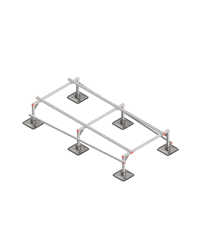 Опорная конструкция для установки оборудования TECHNORAPTOR STEELFOOT 1200х2500 HD КМ-профиль (KM-TR-STF-SSEI-1200-2500 HD) в Кемерово Системы видеонаблюдения Pintop.ru