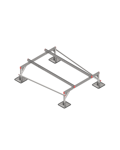 Опорная конструкция для установки оборудования TECHNORAPTOR STEELFOOT 1500х2000 тип 1 КМ-профиль (KM-TR-STF-SSEI-1500-2000-1) в Кемерово Системы видеонаблюдения Pintop.ru