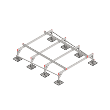 Опорная конструкция для установки оборудования TECHNORAPTOR STEELFOOT 2000х2500 HD КМ-профиль (KM-TR-STF-SSEI-2000-2500 HD)