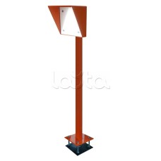 Стойка для считывателя Аякс 150х250 мм, оранжевая, Базовая, прямая