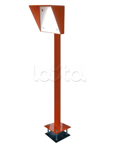 Стойка для считывателя Аякс 150х250 мм, черная, Базовая, прямая в Кемерово Дополнительное оборудование для СКУД Pintop.ru