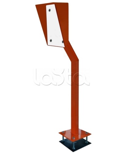 Стойка для считывателя Аякс 300х400 мм, оранжевая, Базовая, наклонная в Кемерово Дополнительное оборудование для СКУД Pintop.ru