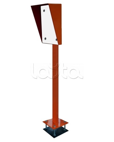 Стойка для считывателя Аякс 300х400 мм, черная, Базовая, прямая в Кемерово Дополнительное оборудование для СКУД Pintop.ru