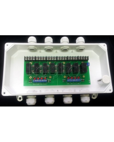 Устройство управления и коммутации Магнито-Контакт УУК-24-08 в Кемерово Модули сопряжения Pintop.ru