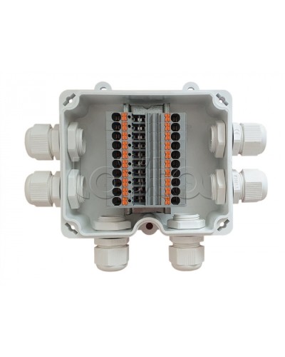 Клеммная коробка Магнито-контакт КСП-10 АЯКС IP66 PUSH-IN в Кемерово Распределительные коробки Pintop.ru