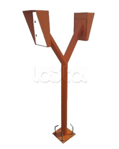 Стойка для считывателя Аякс 150х250 мм, оранжевая, Базовая, двусторонняя Магнито-контакт в Кемерово Дополнительное оборудование для СКУД Pintop.ru