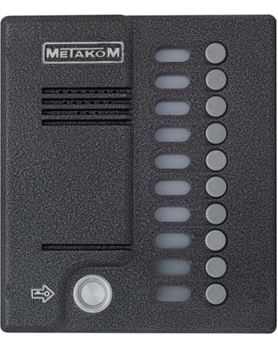 Блок вызова домофона Метаком MК10.2-TM4EV в Кемерово Вызывные видеопанели малоабонентные Pintop.ru