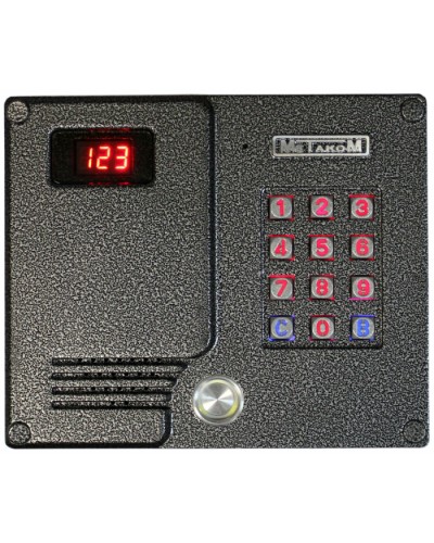 Блок вызова домофона Метаком MK2007-TM-EV в Кемерово Блоки вызова многоабонентные Pintop.ru