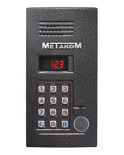 Блок вызова домофона Метаком MK2012-RFEV в Кемерово Блоки вызова многоабонентные Pintop.ru